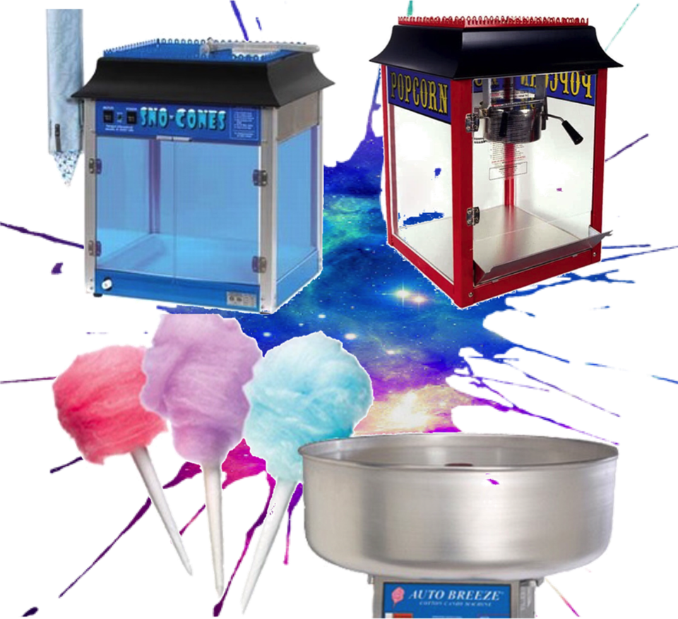 Popcorn and Candy Floss Hire Branded Popcorn and Candy floss Carts, Bags, Boxes and Tubs for